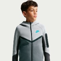 Hanorac pentru copii Nike Sportswear Tech Fleece Light Smoke Grey/Smoke Grey/Anthracite/Black, s.XL imaginea #6 — magazin online Desire.md
