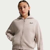 Hanorac pentru copii Nike Sportswear Club Fleece Moon Particle/White, s.L imaginea #4 — magazin online Desire.md