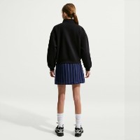 Hanorac pentru copii Nike Sportswear Studio Fleece Black/White, s.S imaginea #3 — magazin online Desire.md