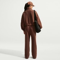Hanorac damă Nike Studio Fleece Medium Weight Cacao Wow/Sail, s.XL imaginea #4 — magazin online Desire.md