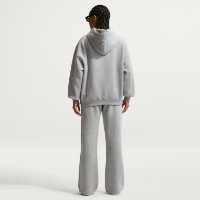 Hanorac damă Nike Studio Fleece Medium Weight Dark Grey Heather/Sail, s.S imaginea #4 — magazin online Desire.md