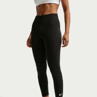 Jambiere damă Nike Sportswear Classic High-Waisted 7/8 Black/White, s.M imaginea #4 — magazin online Desire.md