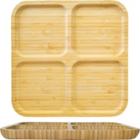 Platou pentru servire Casa Masa Bambus 25cm (BNB7119B/7440M) imaginea #2 — magazin online Desire.md