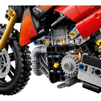 Set de construcție Lego Technic: Ducati Desmo450 MX Factory Motorcycle (42238) imaginea #3 — magazin online Desire.md
