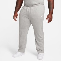 Pantaloni spotivi pentru bărbați Nike M Sportswear Club Knit Open-Hem Pants Dark Grey Heather/White, s.XXL