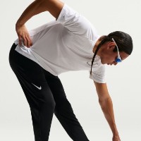 Pantaloni spotivi pentru bărbați Nike AeroSwift Dri-FIT Black/Summit White, s.XL imaginea #5 — magazin online Desire.md