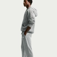 Pantaloni spotivi pentru bărbați Nike Club French Terry Dark Grey Heather/Light Smoke Grey/White, s.M imaginea #5 — magazin online Desire.md