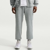 Pantaloni spotivi pentru bărbați Nike Club French Terry Dark Grey Heather/Light Smoke Grey/White, s.L