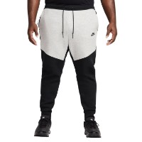 Pantaloni spotivi pentru bărbați Nike M Nk Tch Flc Jggr Black/Dark Grey Heather/Black, s.S