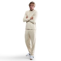 Pantaloni spotivi pentru bărbați Nike M Sportswear Club Knit Open-Hem Pants Light Khaki/White, s.L imaginea #4 — magazin online Desire.md