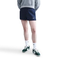 Pantaloni scurți dame Nike Sportswear Phoenix Fleece Sail/Black, s.M