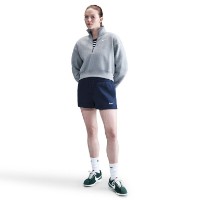 Pantaloni scurți dame Nike Sportswear Phoenix Fleece Sail/Black, s.M imaginea #4 — magazin online Desire.md