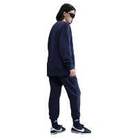 Pantaloni spotivi de dame Nike W Nsw Phnx Flc Mr Std Midnight Navy/Sail, s.M imaginea #4 — magazin online Desire.md
