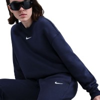 Pantaloni spotivi de dame Nike W Nsw Phnx Flc Mr Std Midnight Navy/Sail, s.M imaginea #6 — magazin online Desire.md