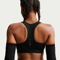 Bustieră Nike Swift High-Support Lightly Lined Black/Silver, s.XL imaginea #5 — magazin online Desire.md