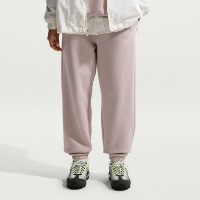 Pantaloni spotivi de dame Nike Studio Fleece Medium Weight Cream II/Sail, s.L