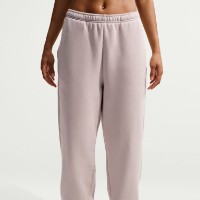 Pantaloni spotivi de dame Nike Studio Fleece Medium Weight Cream II/Sail, s.L imaginea #5 — magazin online Desire.md