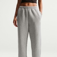 Pantaloni spotivi de dame Nike Studio Fleece Medium Weight Dark Grey Heather/Sail, s.L imaginea #2 — magazin online Desire.md
