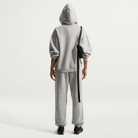Pantaloni spotivi de dame Nike Studio Fleece Medium Weight Dark Grey Heather/Sail, s.L imaginea #4 — magazin online Desire.md