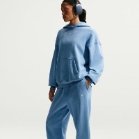 Pantaloni spotivi de dame Nike Studio Fleece Medium Weight Work Blue/Sail, s.L imaginea #2 — magazin online Desire.md
