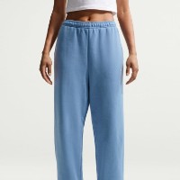 Pantaloni spotivi de dame Nike Studio Fleece Medium Weight Work Blue/Sail, s.L imaginea #5 — magazin online Desire.md
