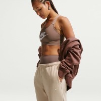 Pantaloni spotivi de dame Nike Studio Fleece Medium Weight Cream II/Sail, s.XL imaginea #4 — magazin online Desire.md