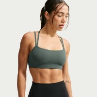 Bustieră Nike Zenvy Strappy Camo Green/White, s.XL