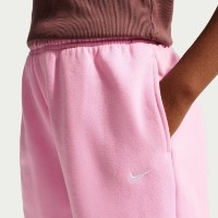 Pantaloni spotivi pentru copii Nike G Sportswear Studio Fleece Pink Rise/White, s.S imaginea #5 — magazin online Desire.md