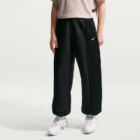 Pantaloni spotivi pentru copii Nike G Sportswear Fleece Black/White, s.XL