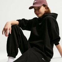 Pantaloni spotivi pentru copii Nike G Sportswear Studio Fleece Black/White, s.XS imaginea #4 — magazin online Desire.md