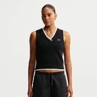 Vesta damă Nike Sportswear Chill Knit Black/White, s.XL