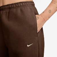 Pantaloni spotivi de dame Nike Studio Fleece Medium Weight Cacao Wow/Sail, s.S imaginea #4 — magazin online Desire.md
