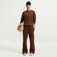 Pantaloni spotivi de dame Nike Studio Fleece Medium Cacao Wow/Sail, s.XL imaginea #2 — magazin online Desire.md