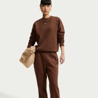 Pantaloni spotivi de dame Nike Studio Fleece Medium Cacao Wow/Sail, s.XL imaginea #4 — magazin online Desire.md