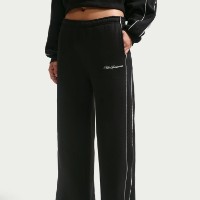 Pantaloni spotivi de dame Nike Studio Fleece Medium Weight Total Black/Sail, s.XL imaginea #6 — magazin online Desire.md