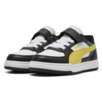Ghete pentru copii Puma Puma Caven III Block Ac+ Ps Puma Black/Citrus Bloom/White, s.28.5