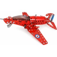 Set de construcție New World Airplane Red 201pcs (869-2) imaginea #4 — magazin online Desire.md