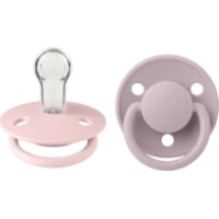 Suzeta BIBS De Lux Silicon 2pcs Blossom/Dusky Lilac-15 (150295)