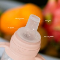 Set 2 tetine din silicon pentru canuta BIBS Sippy 2pcs (5000010) imaginea #3 — magazin online Desire.md