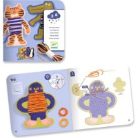Pictură cu fir Djeco Animal Sweaters (DJ00071) imaginea #3 — magazin online Desire.md
