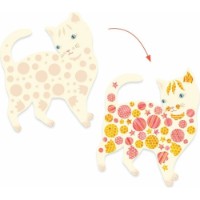 Set pentru creatie Djeco Elodie’s Cute Cats (DJ00079) imaginea #3 — magazin online Desire.md