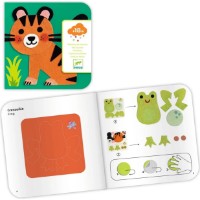 Набор для творчества Djeco Felt Boards Soft Animals FSC MIX (DJ00047) фото №3 — интернет-магазин Desire.md