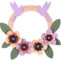 Набор для творчества Folia Floral Wreath Craft Kit (21904)