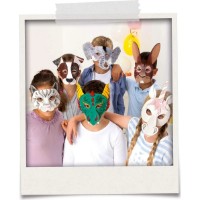Набор для творчества Folia Kinder Masken 6pcs (23209) фото №2 — интернет-магазин Desire.md