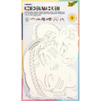 Набор для творчества Folia Kinder Masken 6pcs (23219) фото №8 — интернет-магазин Desire.md
