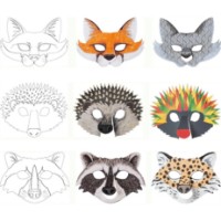 Набор для творчества Folia Kinder Masken 6pcs (23259) фото №9 — интернет-магазин Desire.md