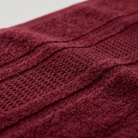 Полотенце Bumbacel Balance 50×80cm Burgundy (1133_50x80_1331) фото №2 — интернет-магазин Desire.md