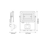 Proiector Osram 20W LED 3000K 220-240V IP65 White imaginea #2 — magazin online Desire.md
