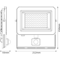 Proiector Osram 50W LED 3000K 220- 240V IP65 White imaginea #2 — magazin online Desire.md