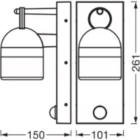 Уличный светильник Osram Endura Cowbell 6.5W LED 400L 220-240V IP65 фото №4 — интернет-магазин Desire.md